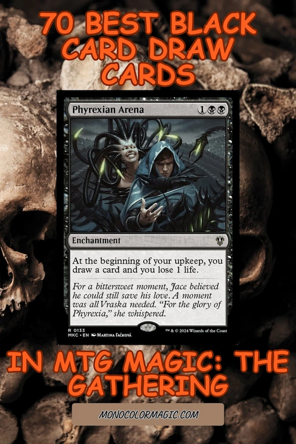 70 Best Black Card Draw Cards in MTG Magic: the Gathering - Mono Color ...